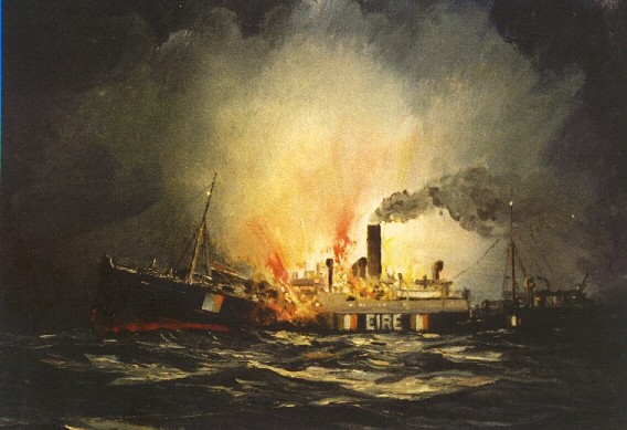 Mined and sunk off Saltees Island, 12th November 1940