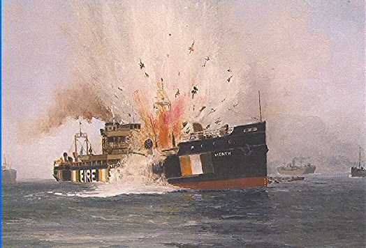 Mined and Sunk in Irish Sea - 16th August 1940 -  three wounded 
