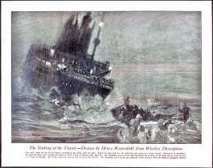 Titanic 759px Reuterdahl   Sinking of the Titanic