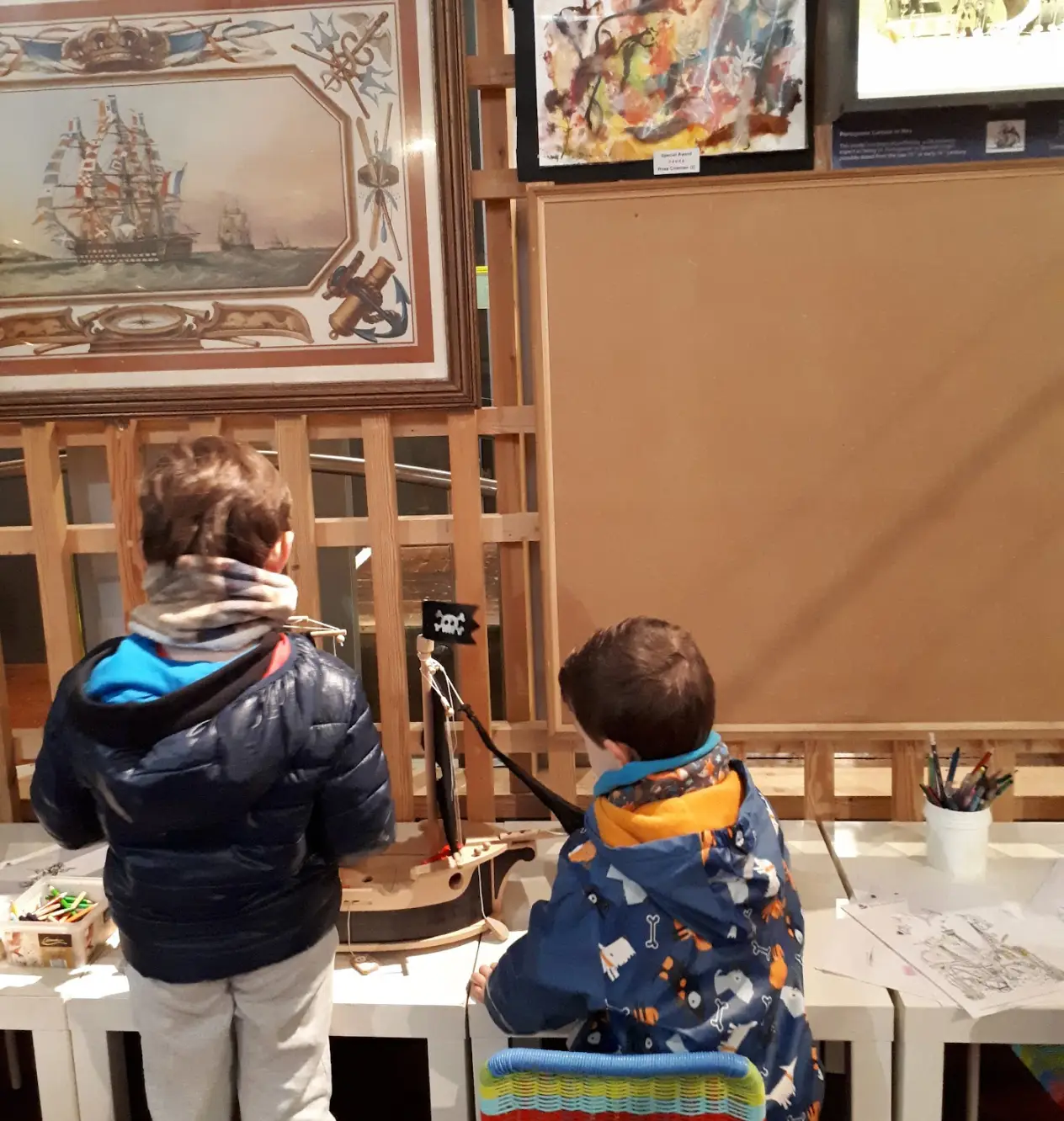 School visit to National Maritime Museum of Ireland