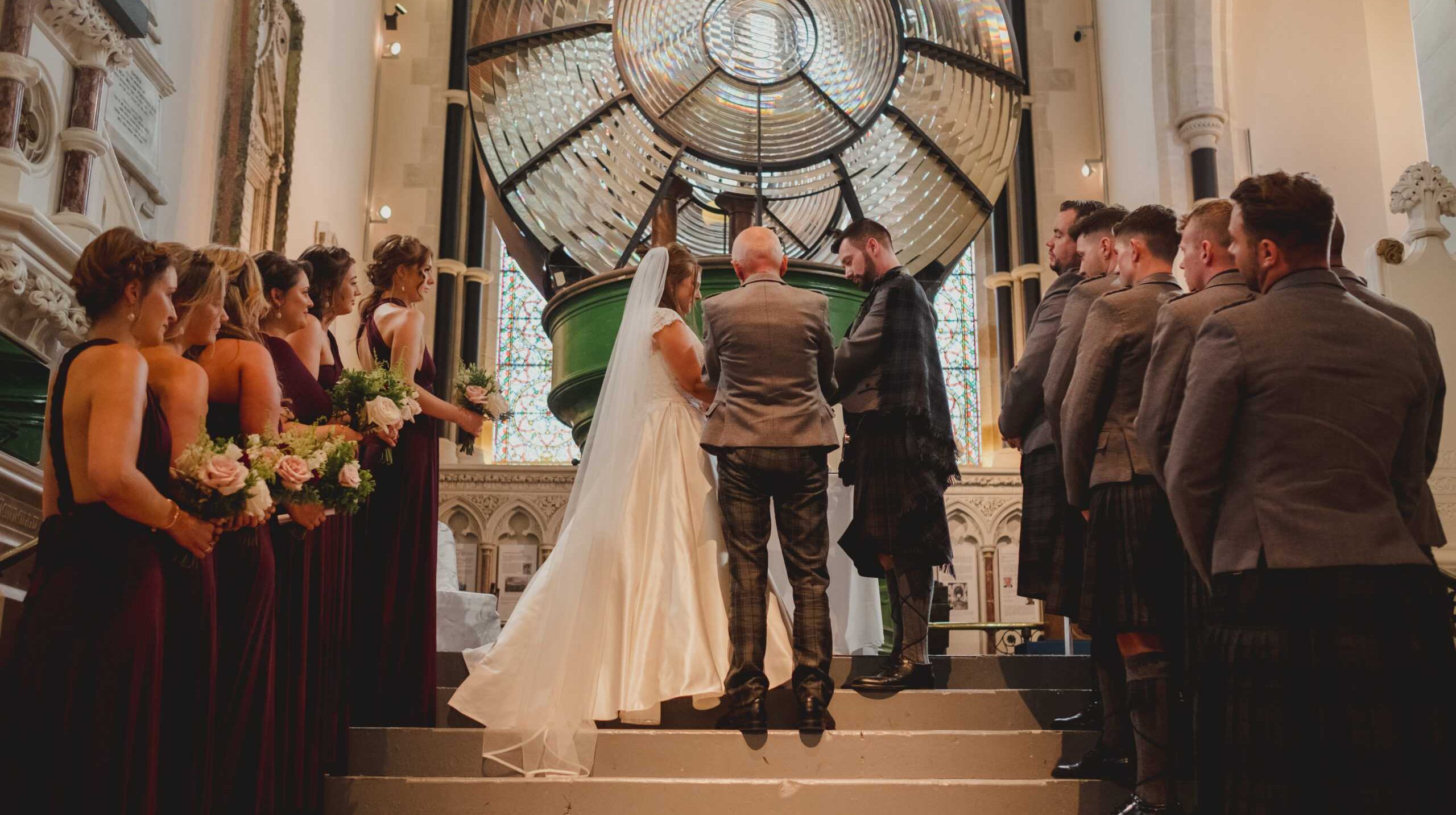 Wedding at National Maritime Museum of Ireland