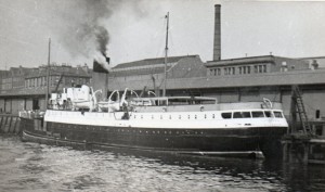 SS Lochgarry at Lancefield Quay Glasgow